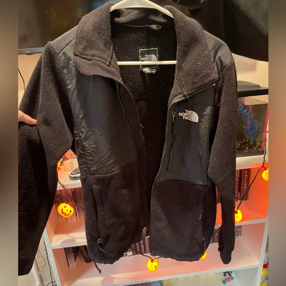 North face Zip-up Fuzzy Jacket